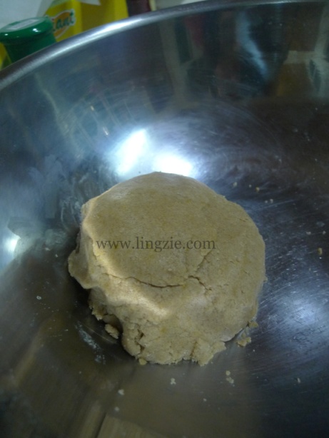 Gingerbread cookie dough