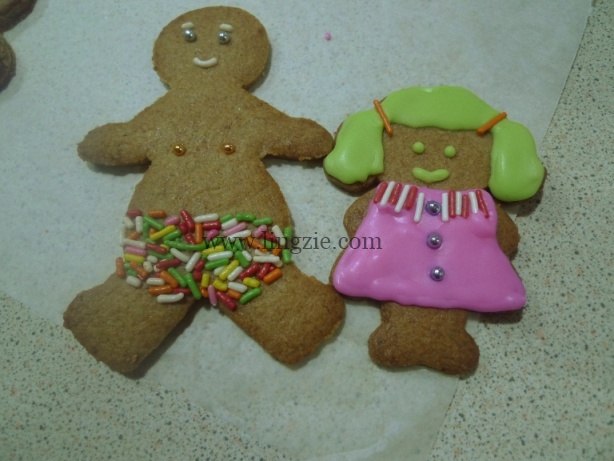 Gingerbread Man & Girl