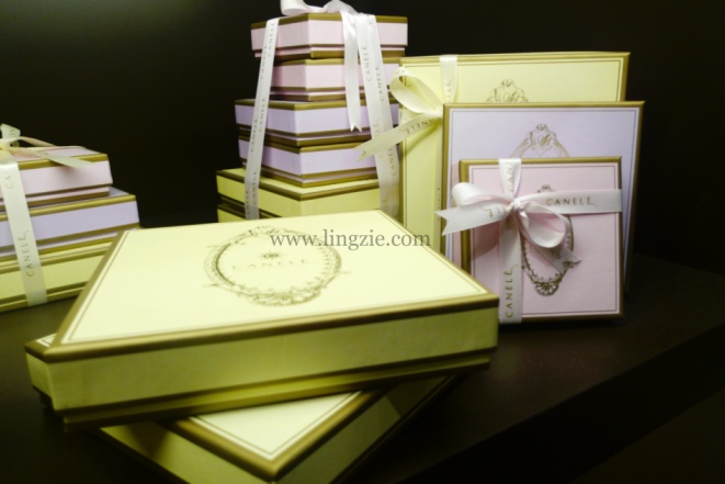 Canele's packaging