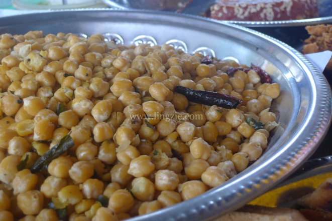 Spiced chickpeas