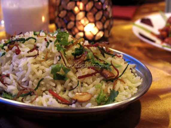 Gem restaurant Pulao Rice