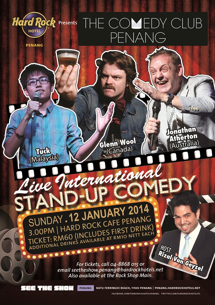 Live International Stand Up Comedy @Hard Rock Cafe Live International Stand Up Comedy @Hard Rock Cafe