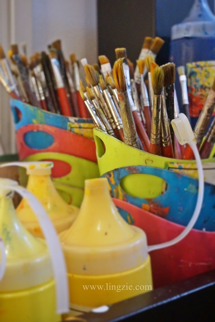 Artsy.Sip Penang, Paint & Sip, Teambuilding Activity, Penang Food Blog, Lingzie Food Blog