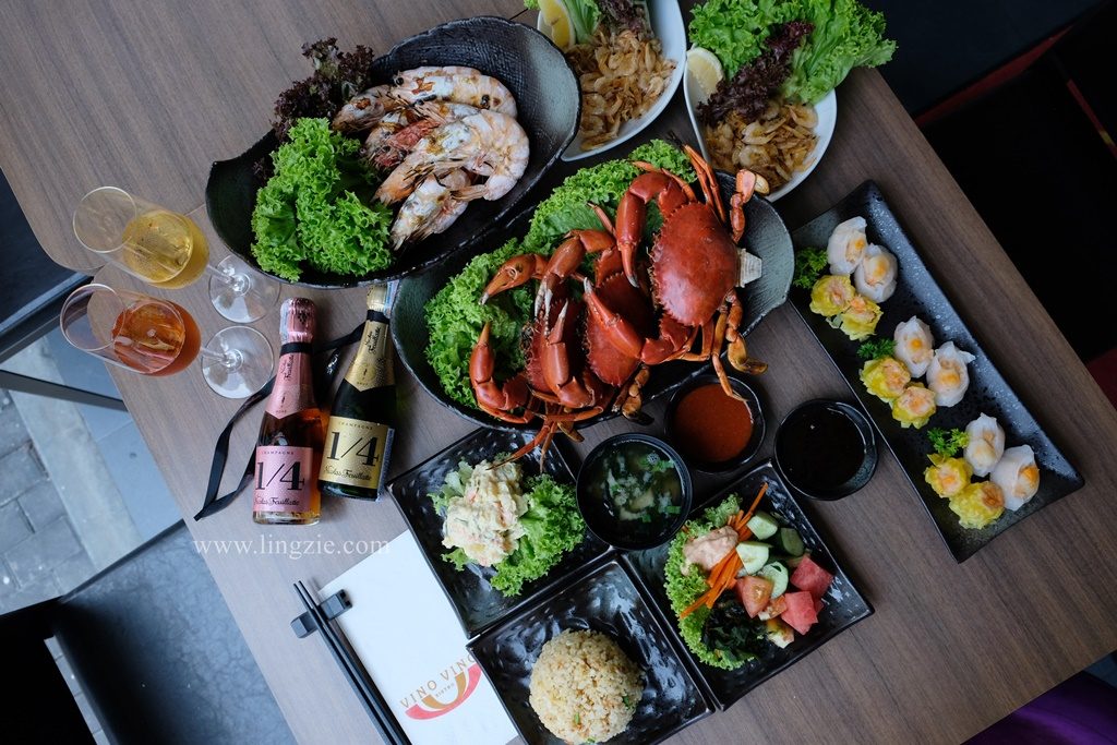 Vino Vino Bistro, Bay Avenue, Yakitori Bar, Champagne Brunch, Penang Food Blog